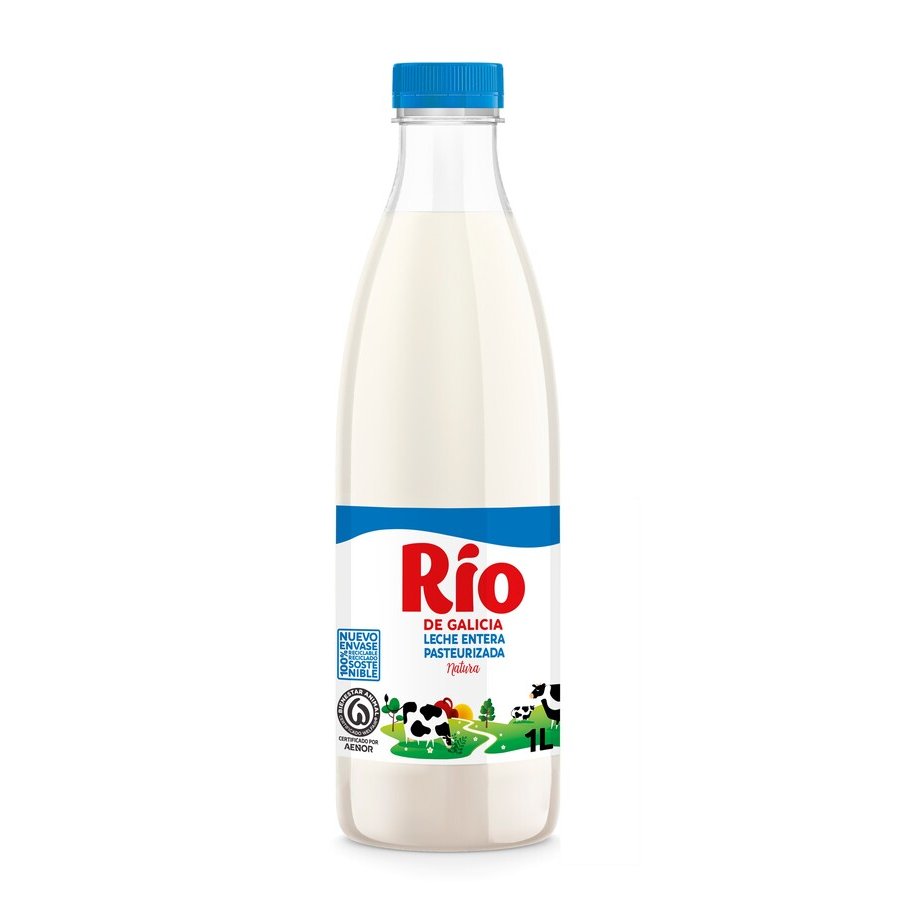 Leche fresca entera pastoreo RIO 1 l