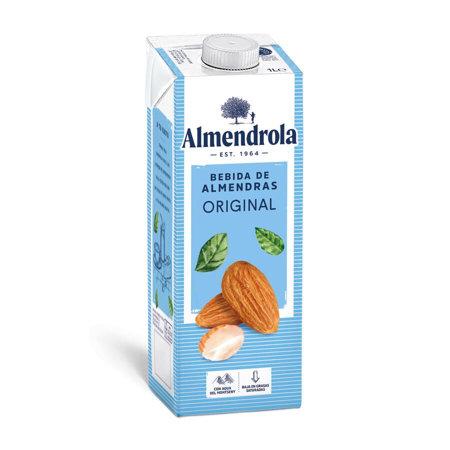 Bebida de almendras ALMENDROLA brik 1 l