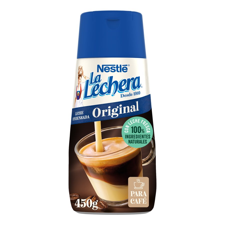 Leche condensada NESTLE LA LECHERA sirvefácil 450 g