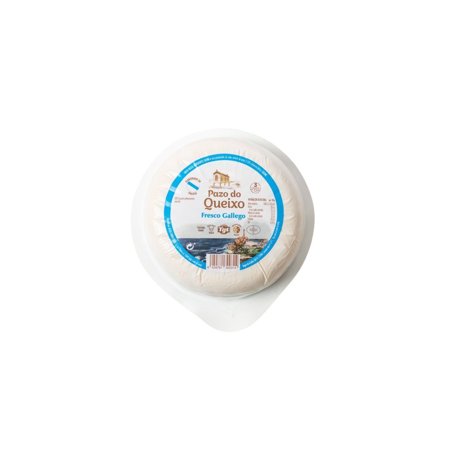 Queso fresco gallego PAZO DO QUEIXO 650 g