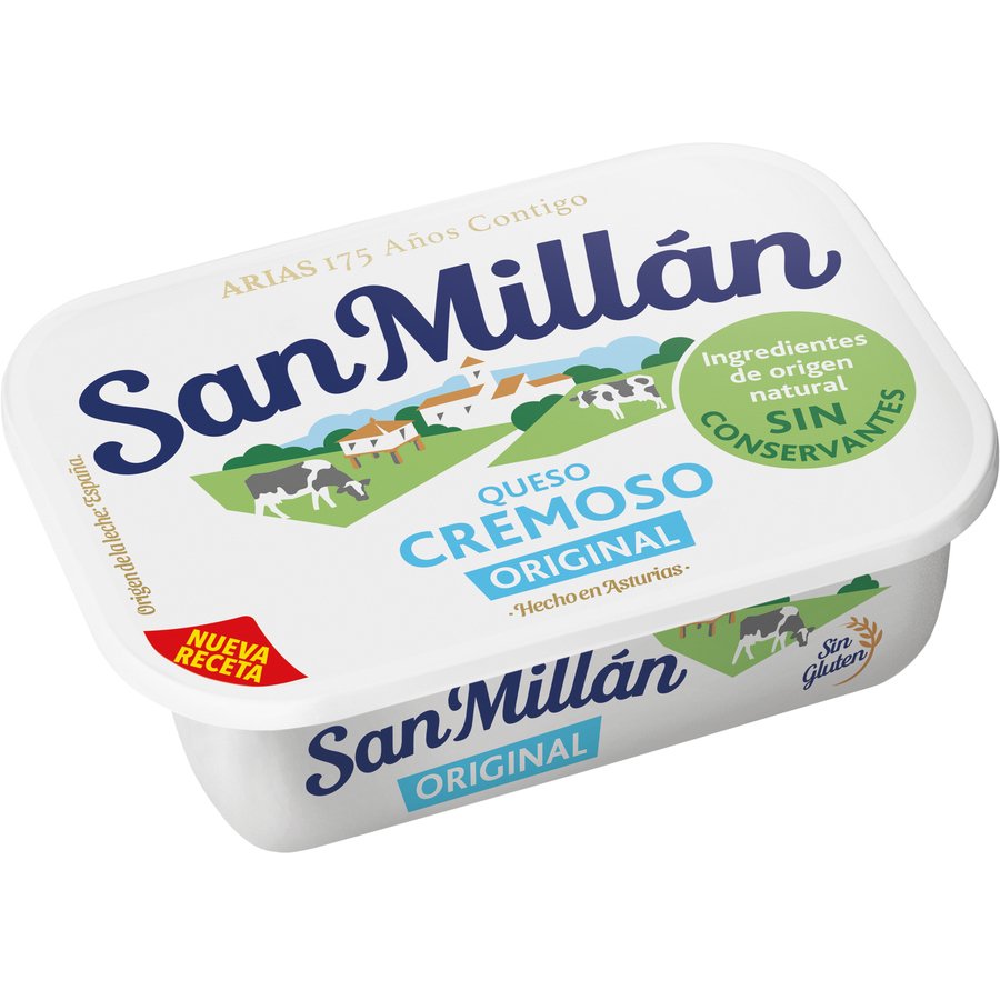 Queso fresco SAN MILLAN natural tarrina 200 g