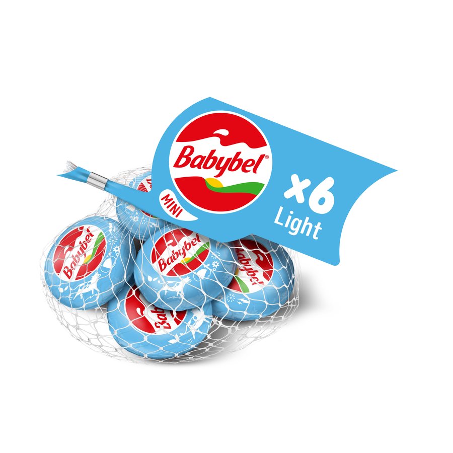 Queso mini BABYBEL light 6 unidades 120 g