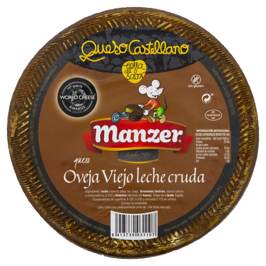 Queso viejo oveja MANZER kilo