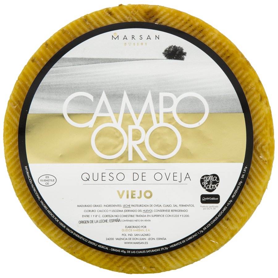 Queso viejo de oveja CAMPO ORO kilo