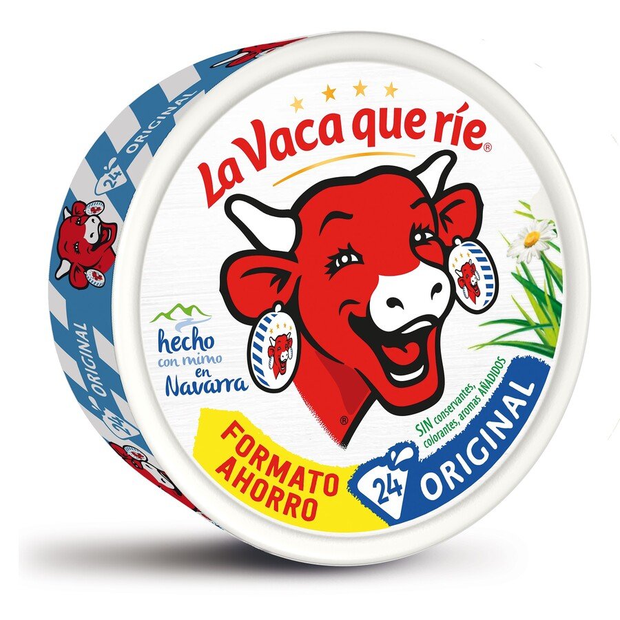 Quesitos LA VACA QUE RIE 24 porciónes 375 g