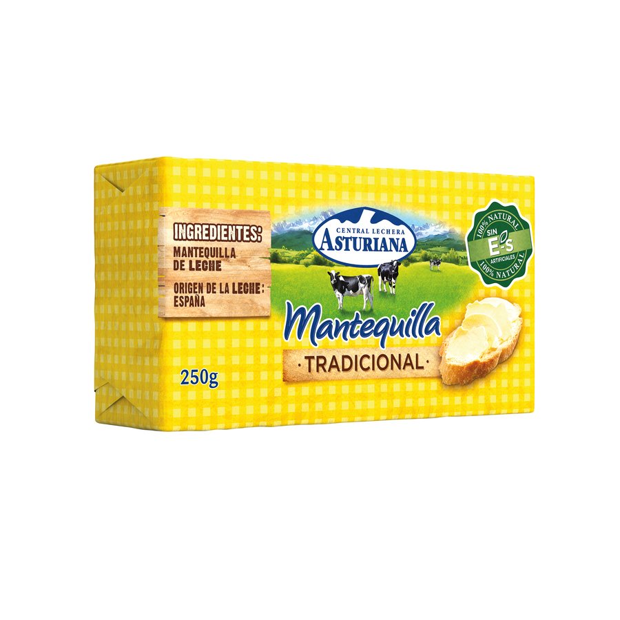 Mantequilla tradicional ASTURIANA 250g