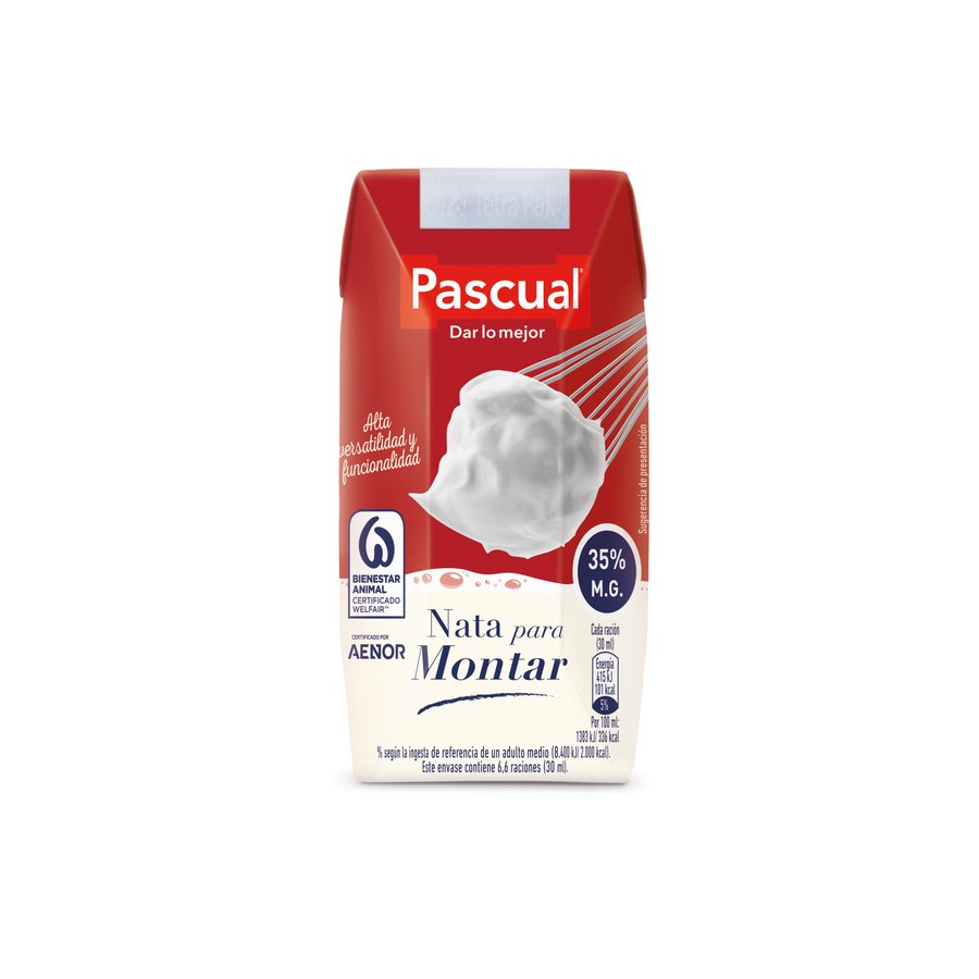 Nata líquida PASCUAL montar 200 ml