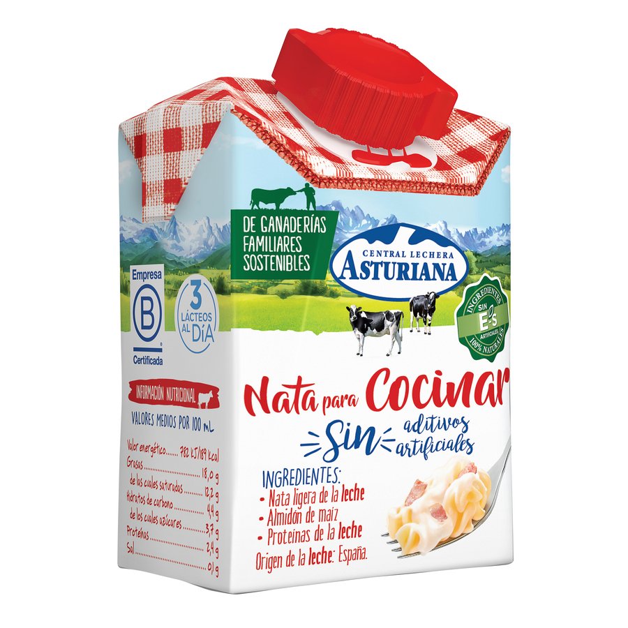 Nata para cocinar C.L.ASTURIANA 200 ml