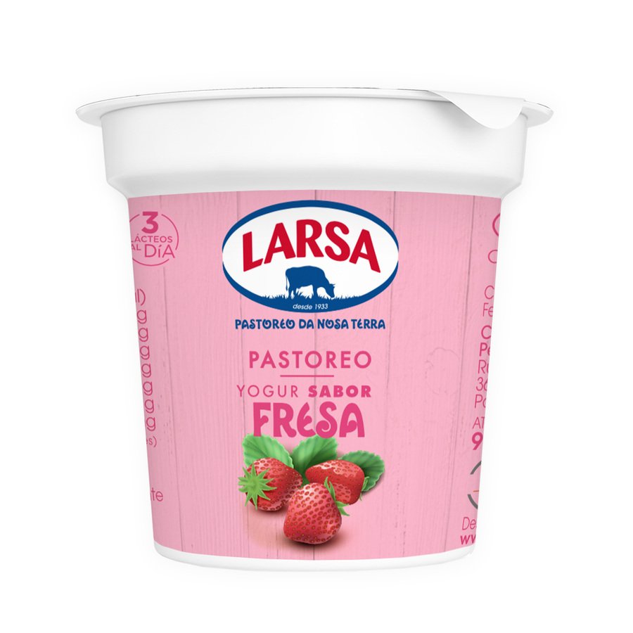 Yogur con proteínas con fresa desnatado 0% m.g. 0% azúcares añadidos envase  160 g · DANONE YOPRO · Supermercado El Corte Inglés El Corte Inglés