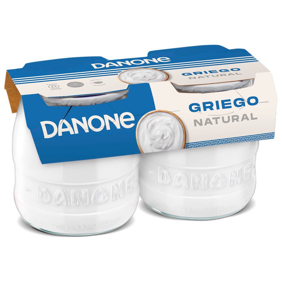Yogur con fresa sin gluten pack 2 unidades 130 g · DANONE ORIGINAL