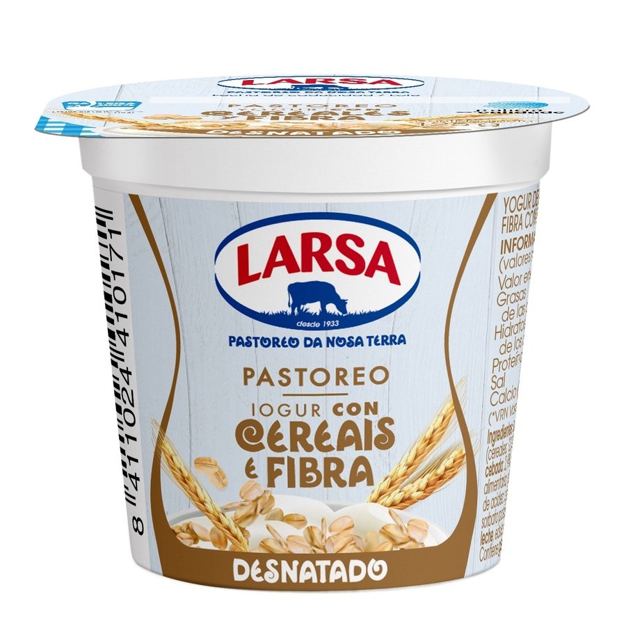 YOGUR NATURAL LARSA VASO 125 G.