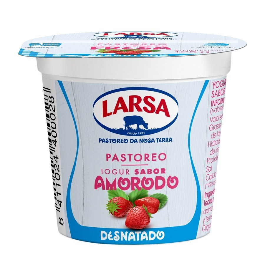 Danone Yogur liquido sabor fresa Danone Pack de 4 unidades de 155 g