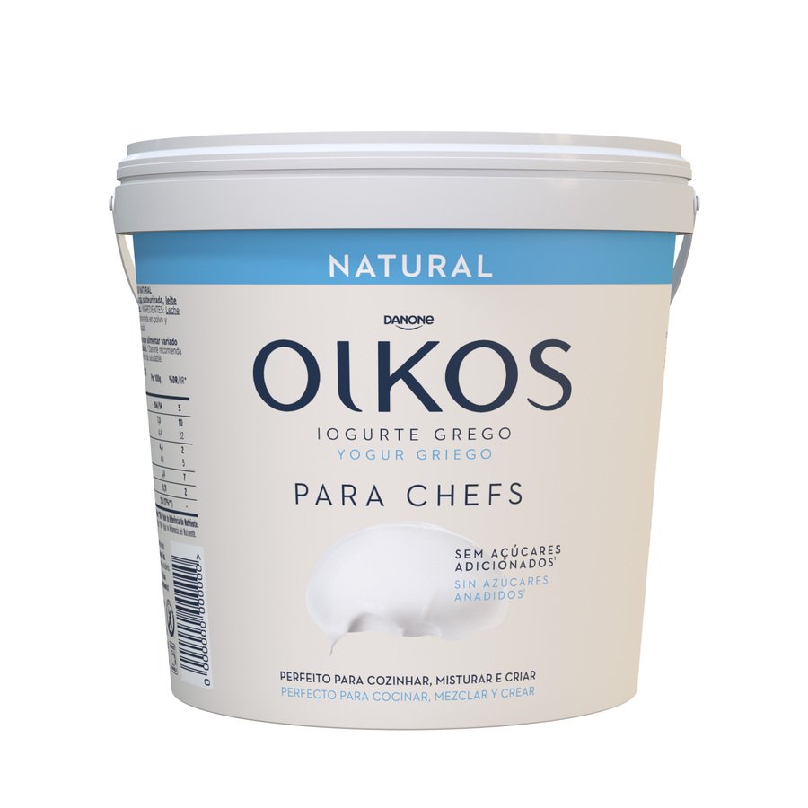 Yogur Oikos DANONE natural cubo 900 g