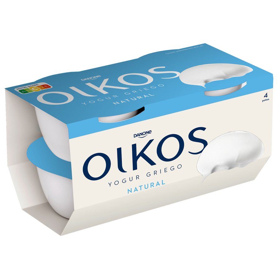 Yogur OIKOS DANONE natural pack 4x110 g