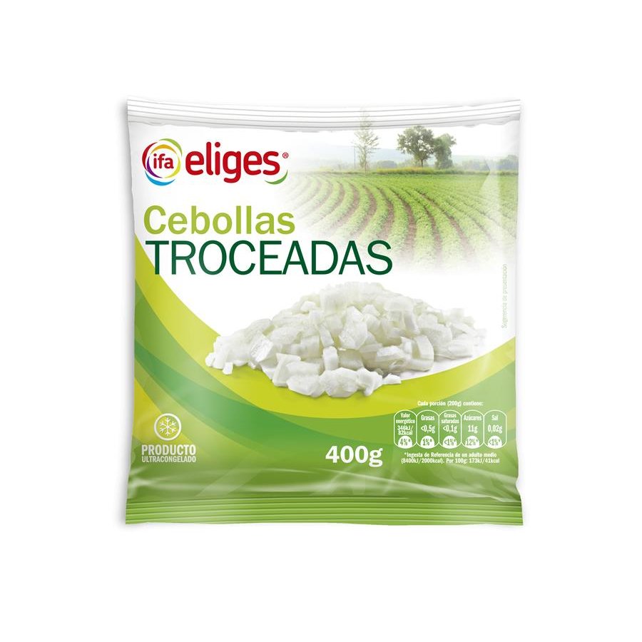 Cebolla troceada congelada IFA ELIGES 400 g