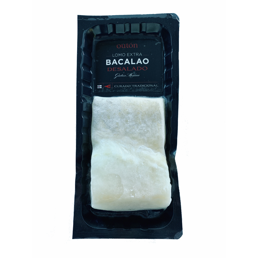 Lomo bacalao desalado congelado OUTON 340 g pn