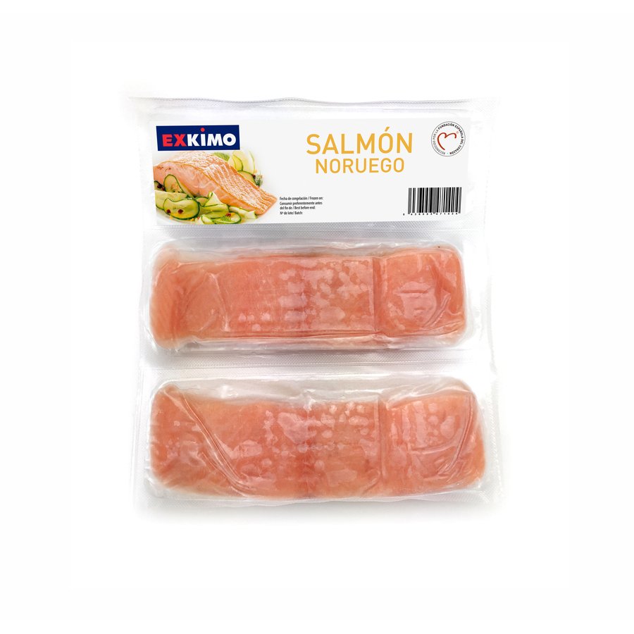 Porciones de salmón Noruego EXKIMO 2 unidades 250 g pn