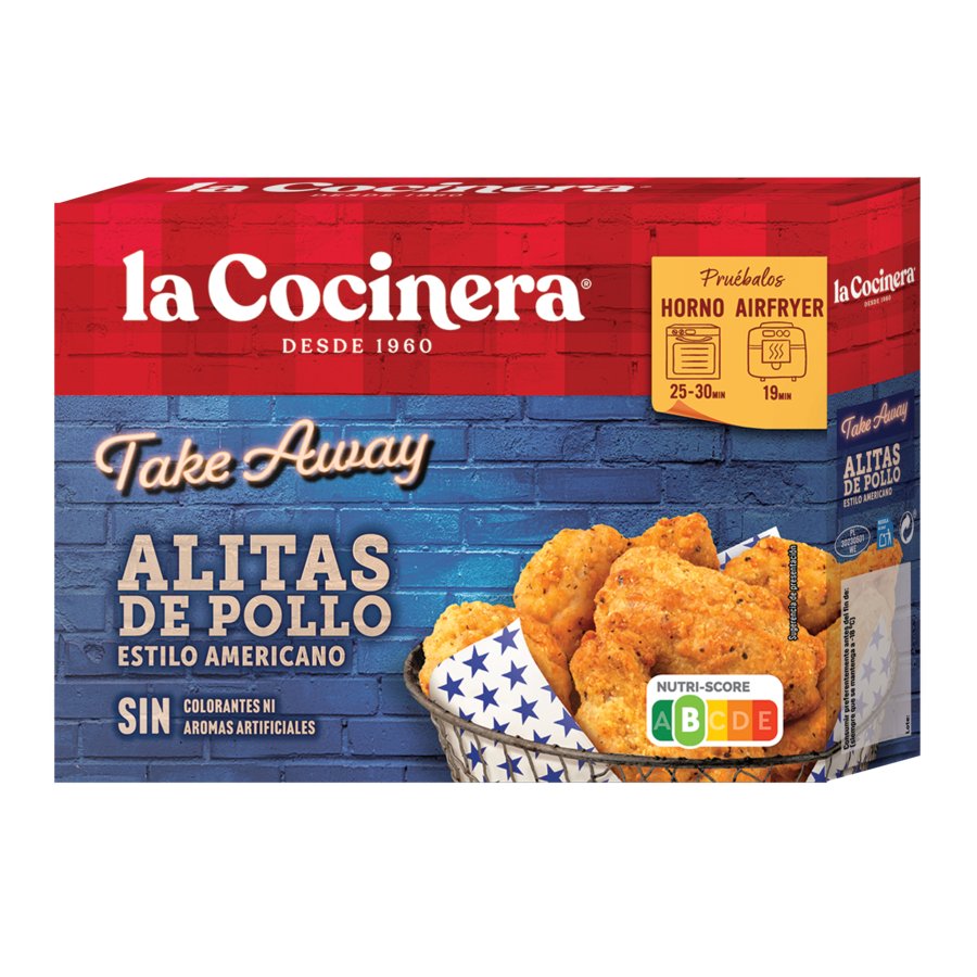 Alitas pollo americano LA COCINERA 500 g