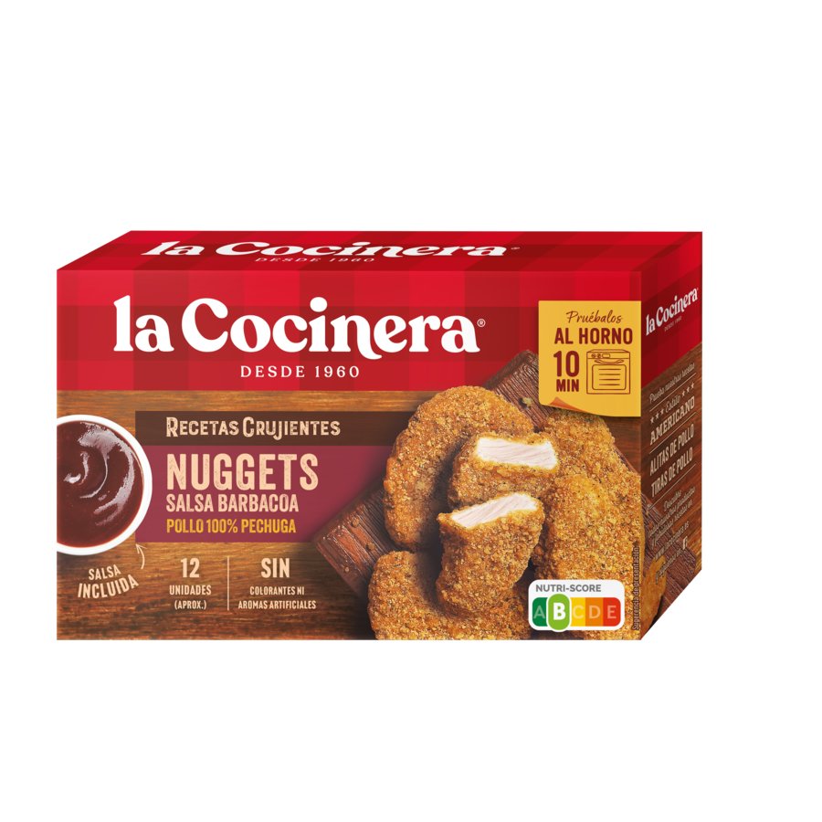 Nuggets de pollo LA COCINERA estuche 350 g