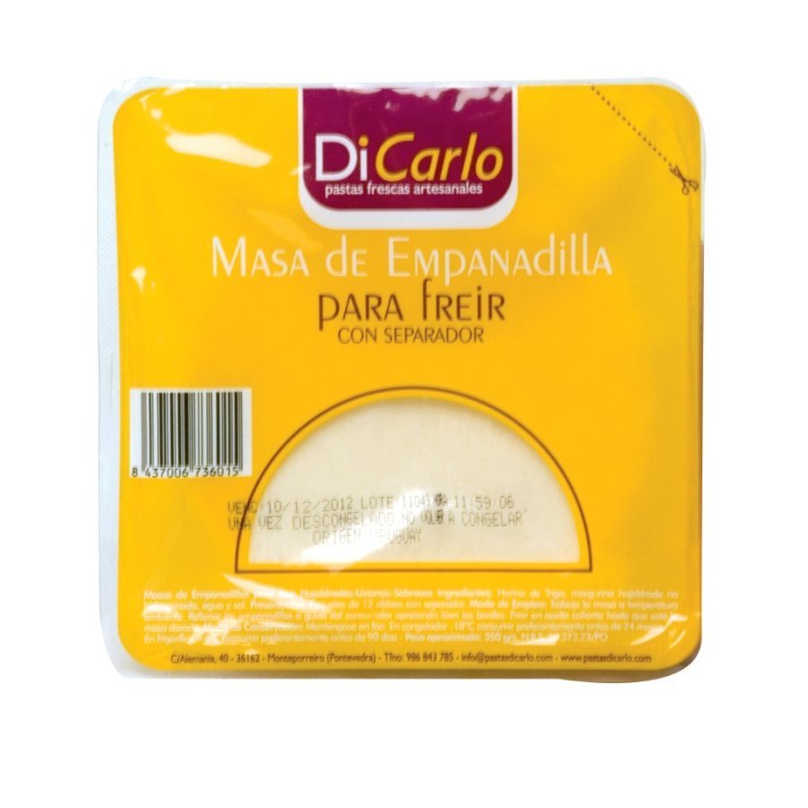 Masa empanadilla congelada para freir DICARLO 350 g