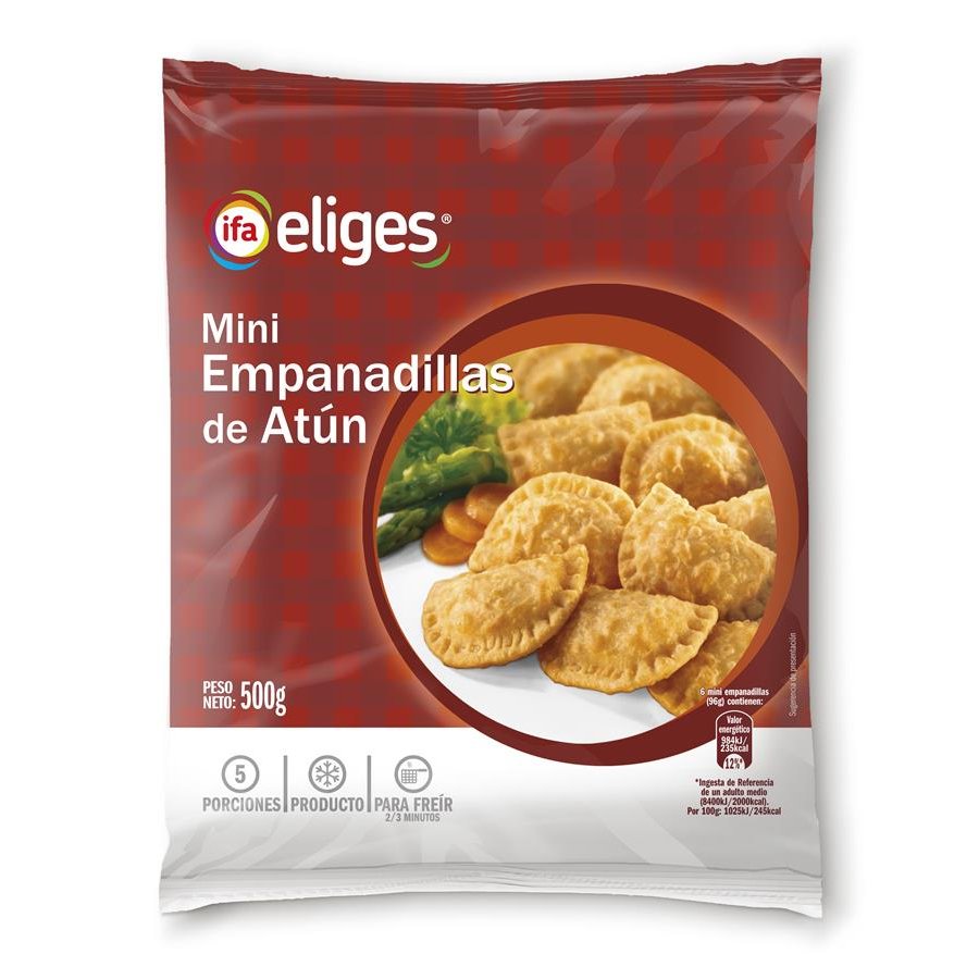 Mini empanadillas de atún IFA ELIGES 500 g