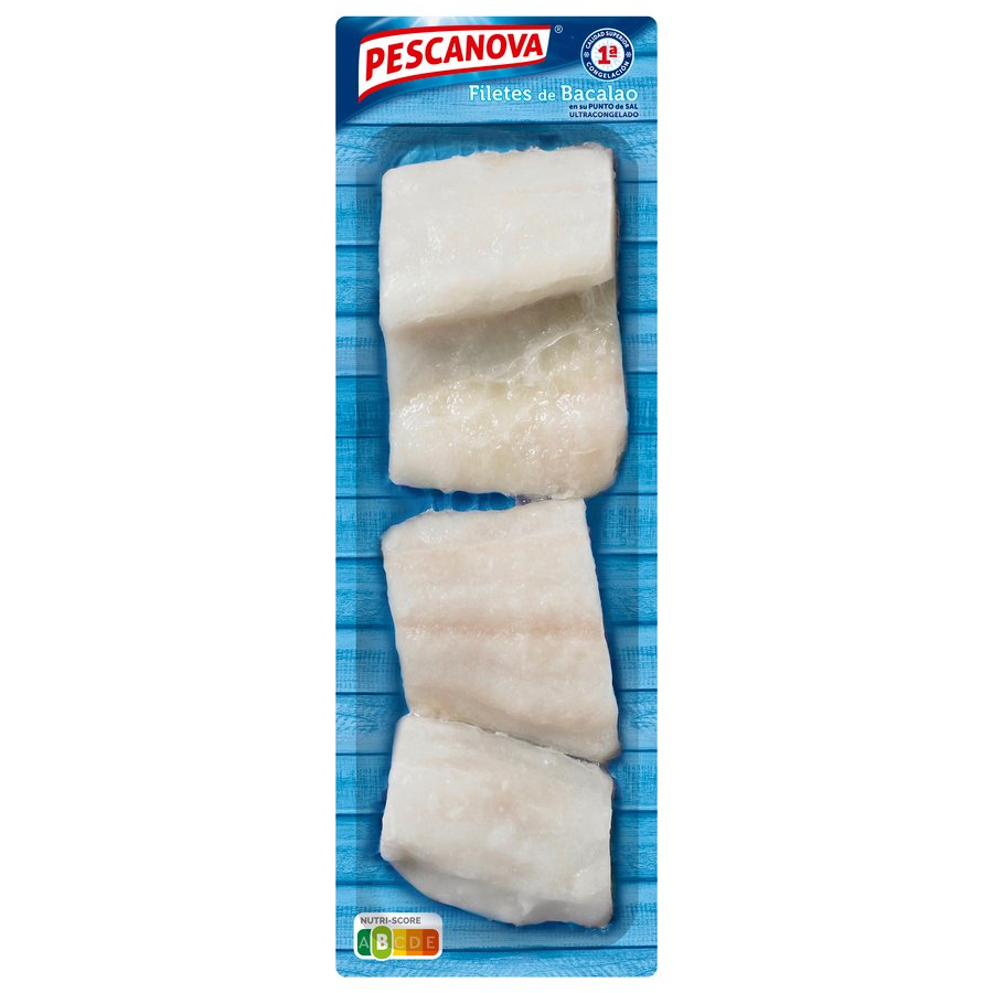 Filete de bacalao congelado PESCANOVA 400 g