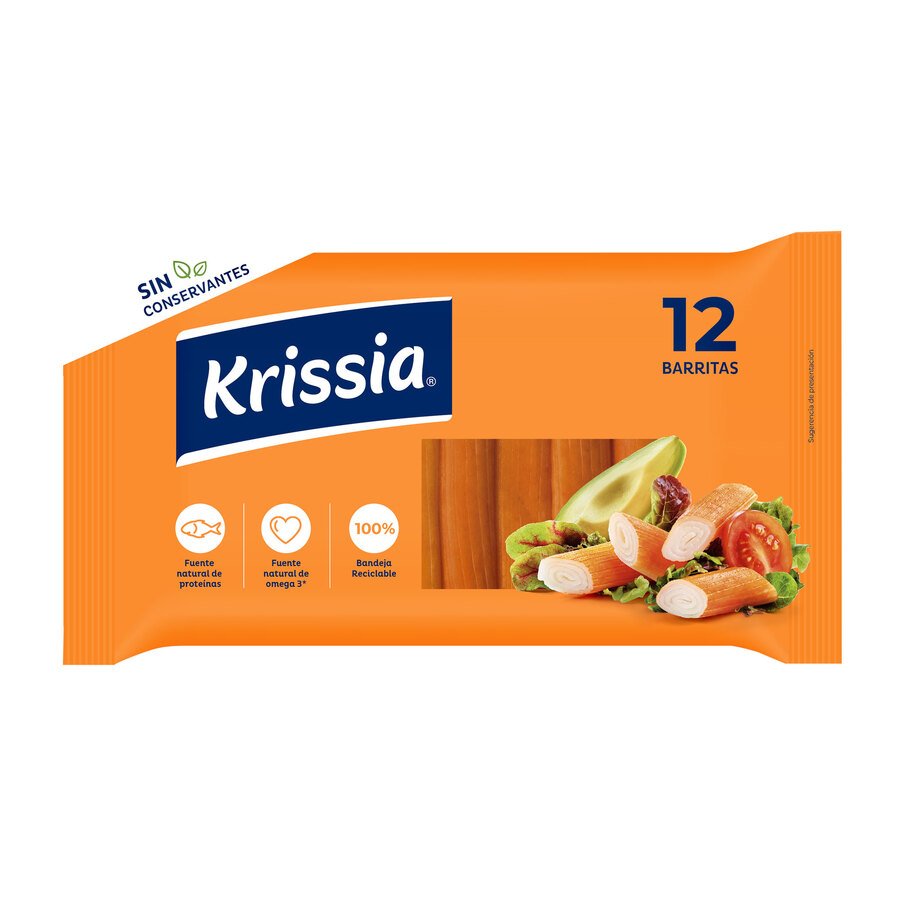 Barritas refrigeradas KRISSIA bolsa 180 g