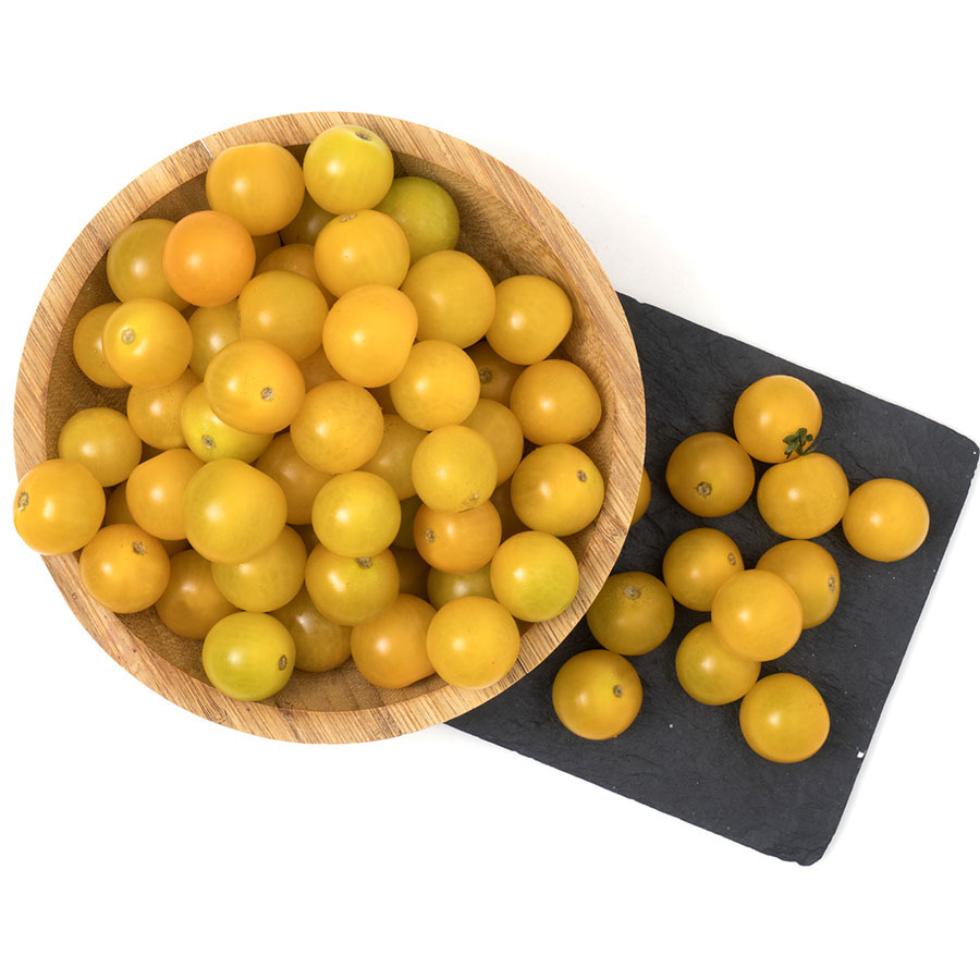 Tomate cherry amarillo calibre 25/35 color 4-7 kilo