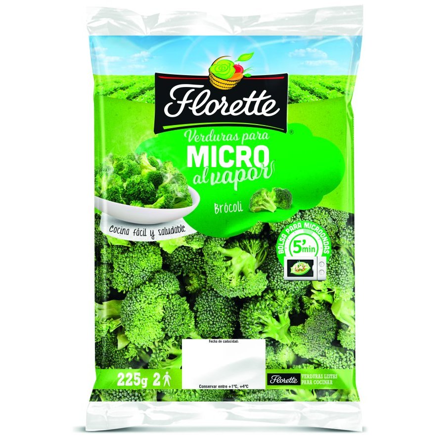 Brócoli micro FLORETTE bolsa 225 g