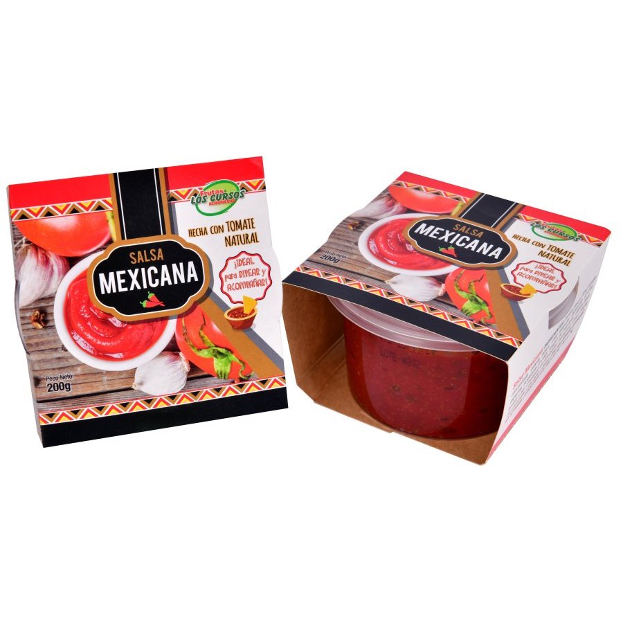 Salsa Mexicana tarrina 200 g