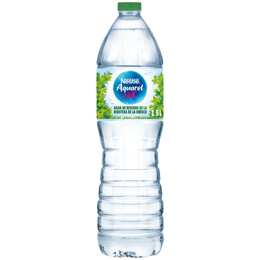 Agua sin gas AQUAREL botella 1,5 l.