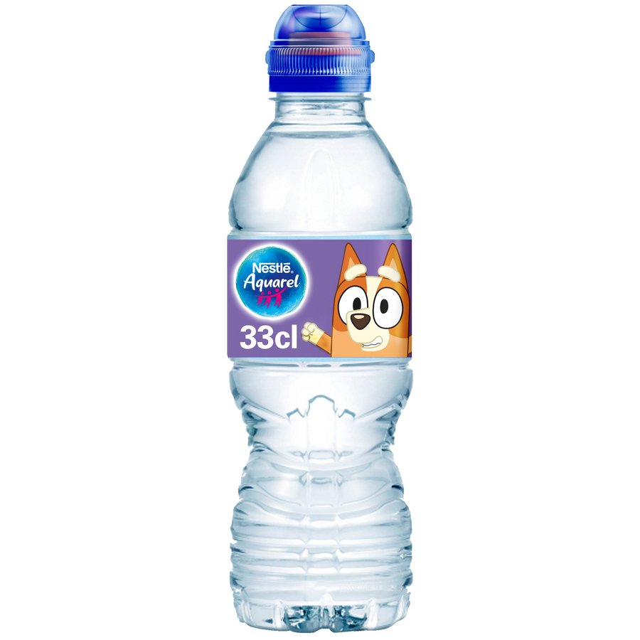 Agua sin gas AQUAREL kids tapón sport botellín 33 cl