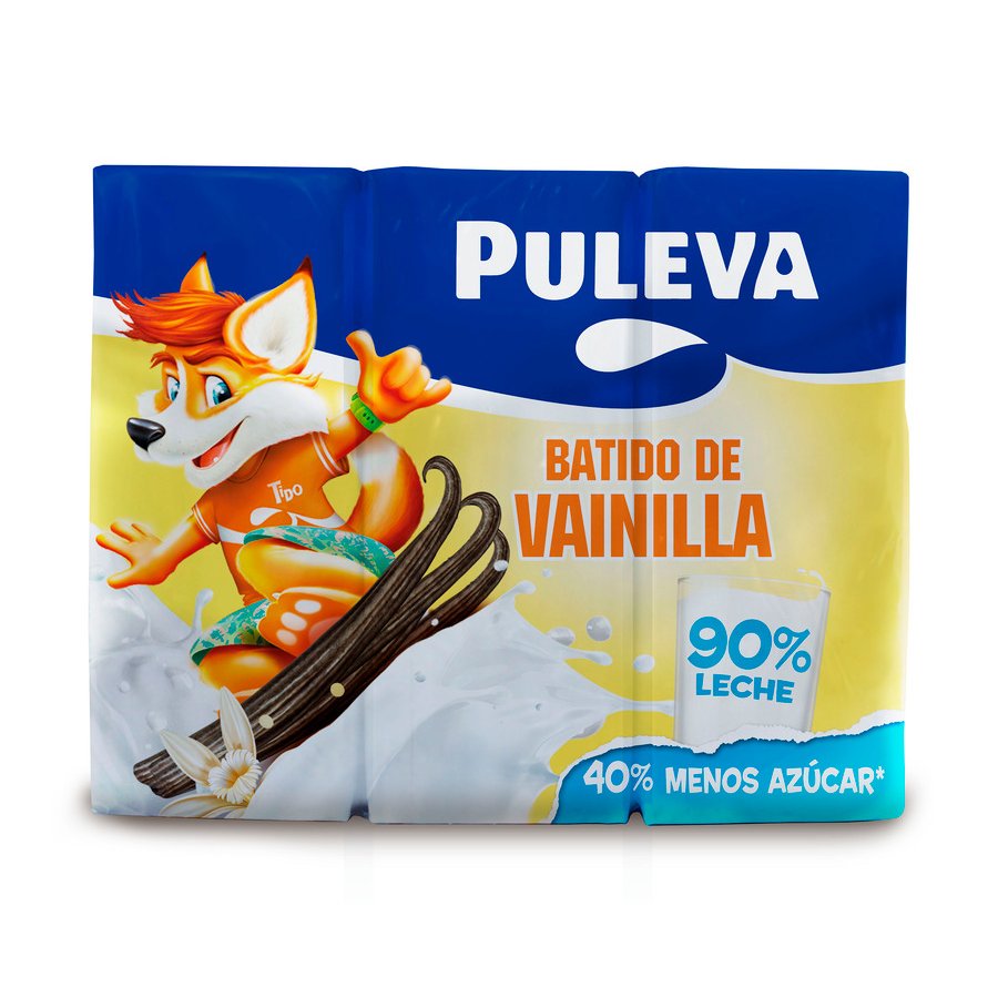 Batido vainilla PULEVA slim 6x200 ml