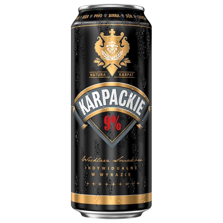 Cerveza KARPACKIE Mocne 9% lata 50 cl