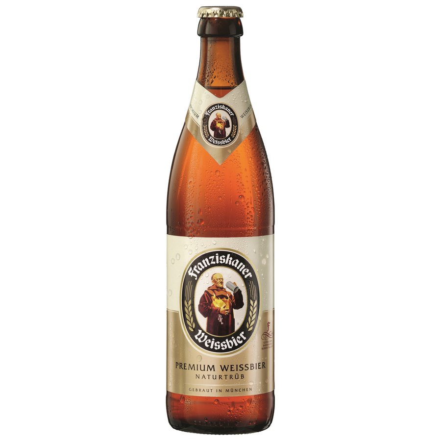 Cerveza alemana FRANZISKANER botella 50 cl