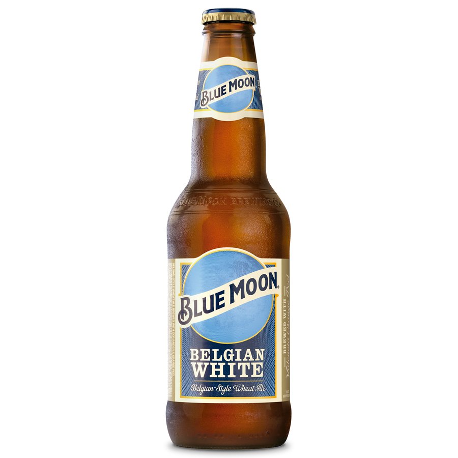 Cerveza belga BLUE MOON botella 33 cl