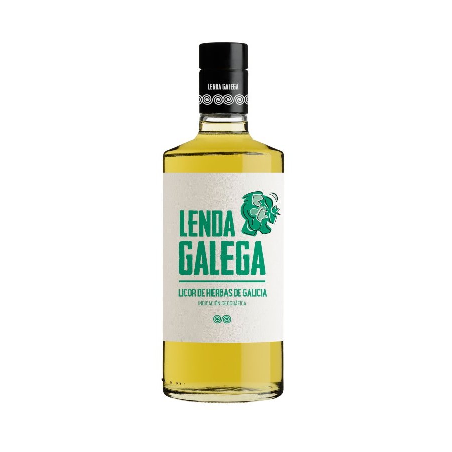 Licor de hierbas LENDA GALEGA botella 70 cl