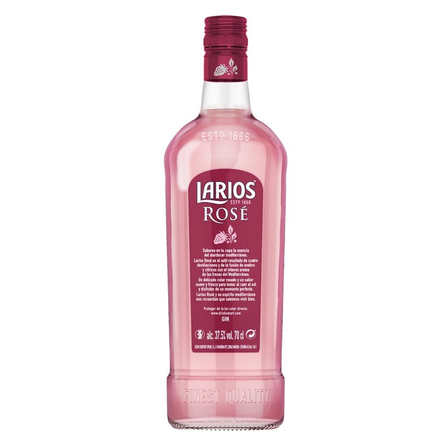 Gin LARIOS Rosé botella 70 cl