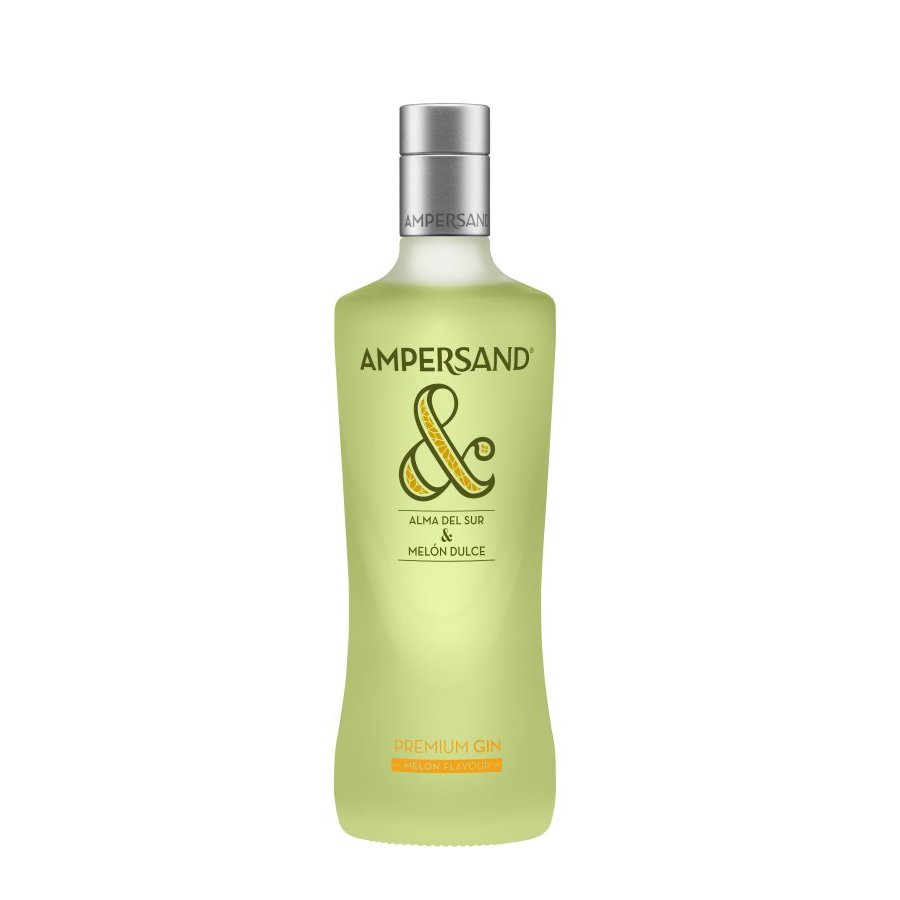 Gin premium AMPERSAND MELON botella 70 cl.