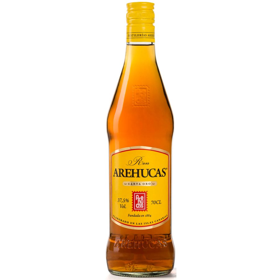 Ron AREHUCAS Oro botella 70 cl