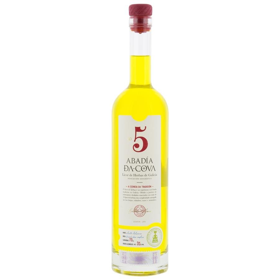 Licor de herbas ABADIA DA COVA botella 70 cl