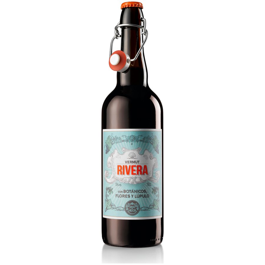 Vermut RIVERA rojo botella 75 cl