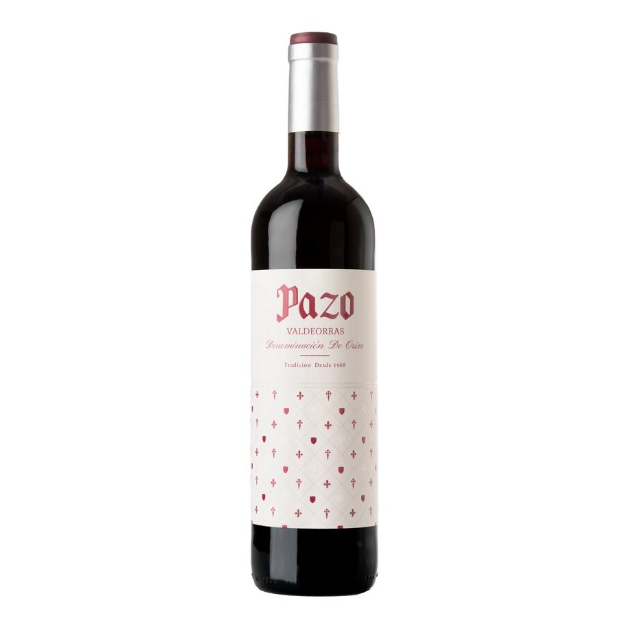 Vino Valdeorras tinto PAZO botella 75 cl