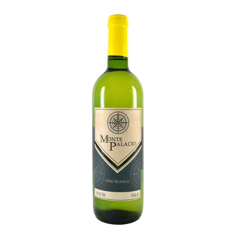 Vino de mesa blanco MONTEPALACIO botella 75 cl.