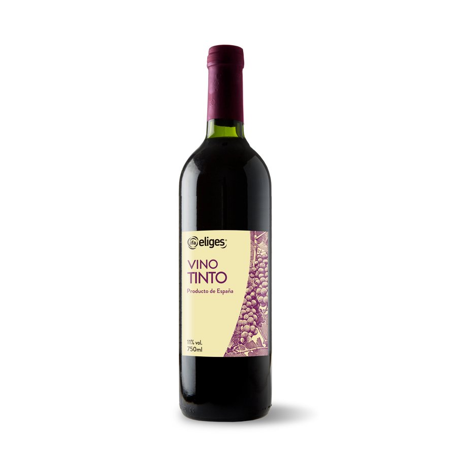 Vino joven IFA ELIGES tinto 11º botella 75 cl