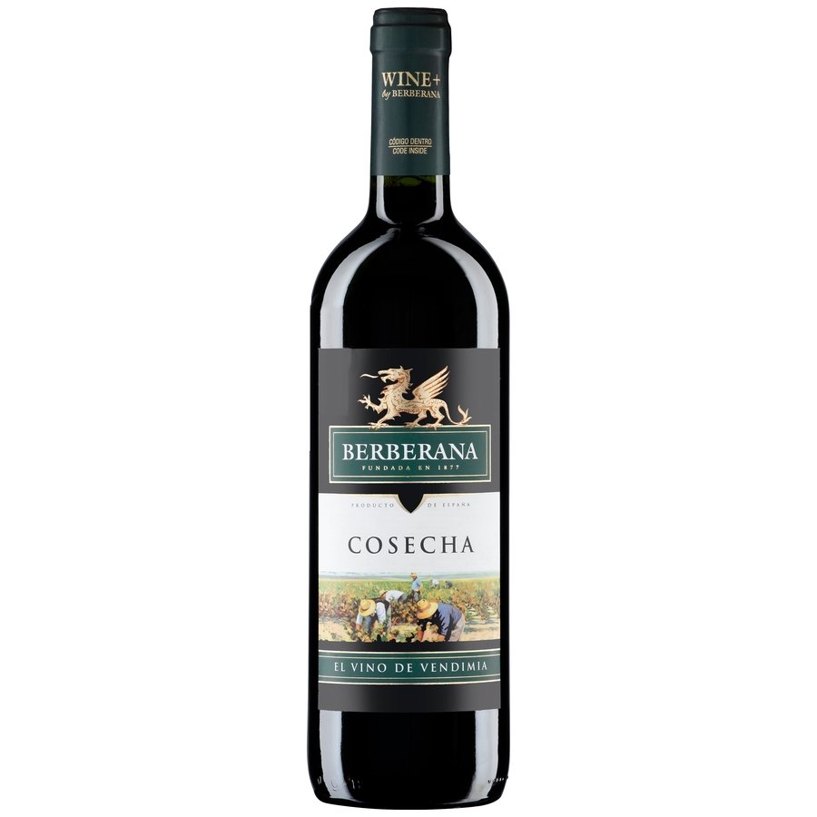 Vino BERBERANA tinto cosecha botella  75 cl.