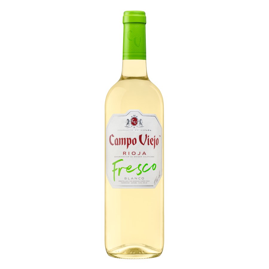 Vino D.O Rioja CAMPO VIEJO blanco CVC botella 75cl