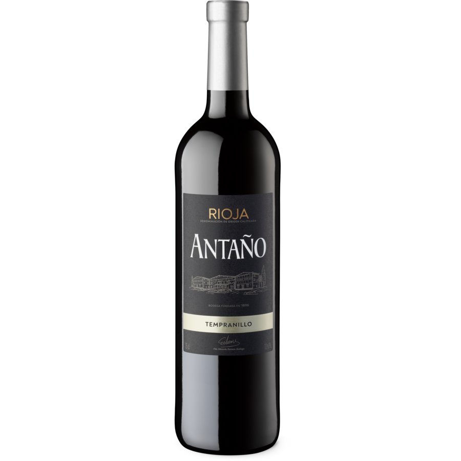 Vino D.O. Rioja tinto ANTAÑO cosecha botella 75 cl