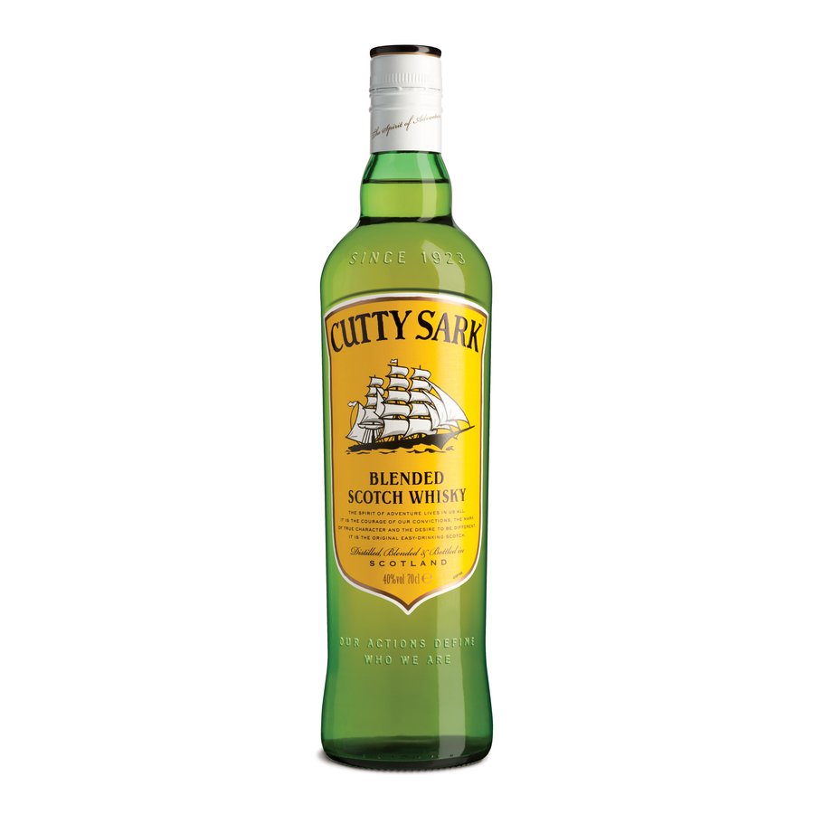 Whisky escocés CUTTY SARK botella 70 cl