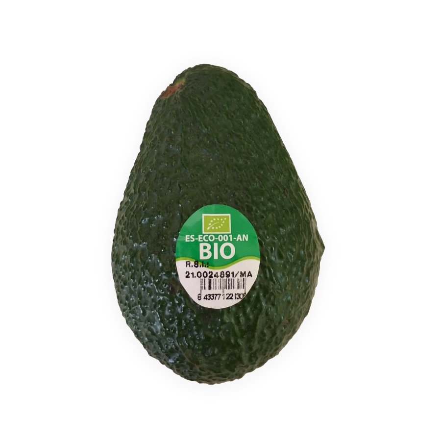 Aguacate ecológico color 3/4 calibre 14 (258-313 g)